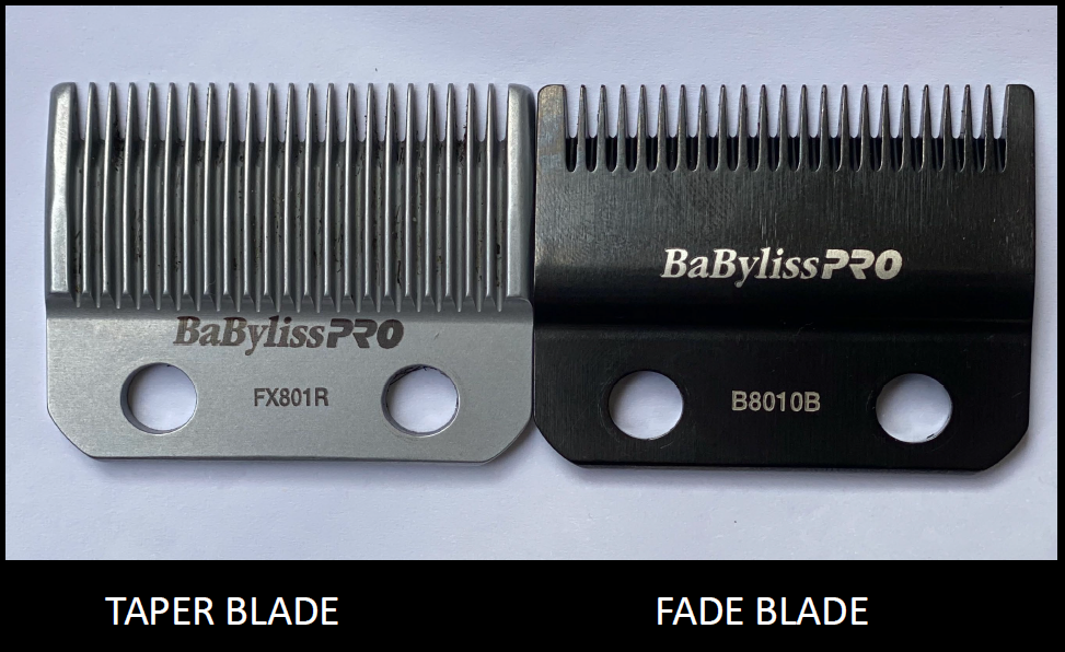 BaBylissPro Taper Blade Vs Fade Blade