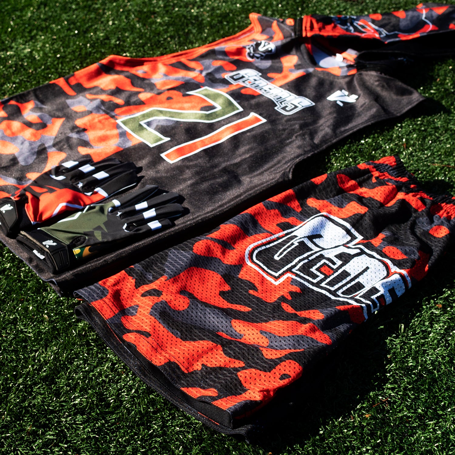 Custom Flag Football Jersey Sublimated