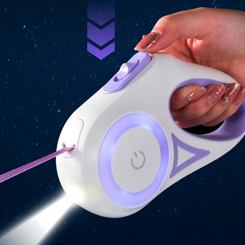 LED Flashlight Extendable Cat Leash