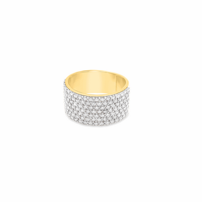 10K Gold Diamond Men's Ring 2.50CT