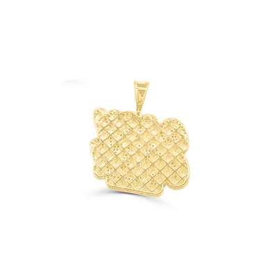 Cash Only Hip Hop Diamond Pendant (1.50CT) in 10K Gold