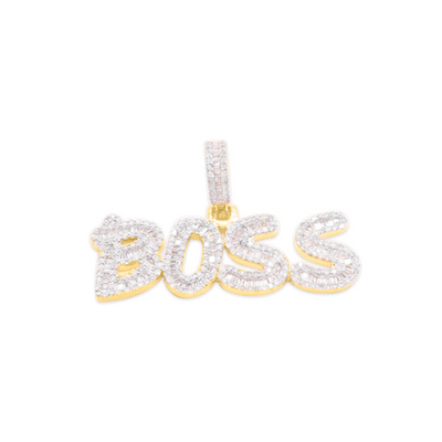 Boss Hip Hop Diamond Pendant (1.75CT) in 10K Gold