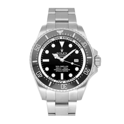 Rolex Deepsea Sea-Dweller Date 44mm Black Dial Stainless Steel Oyster Watch 116660