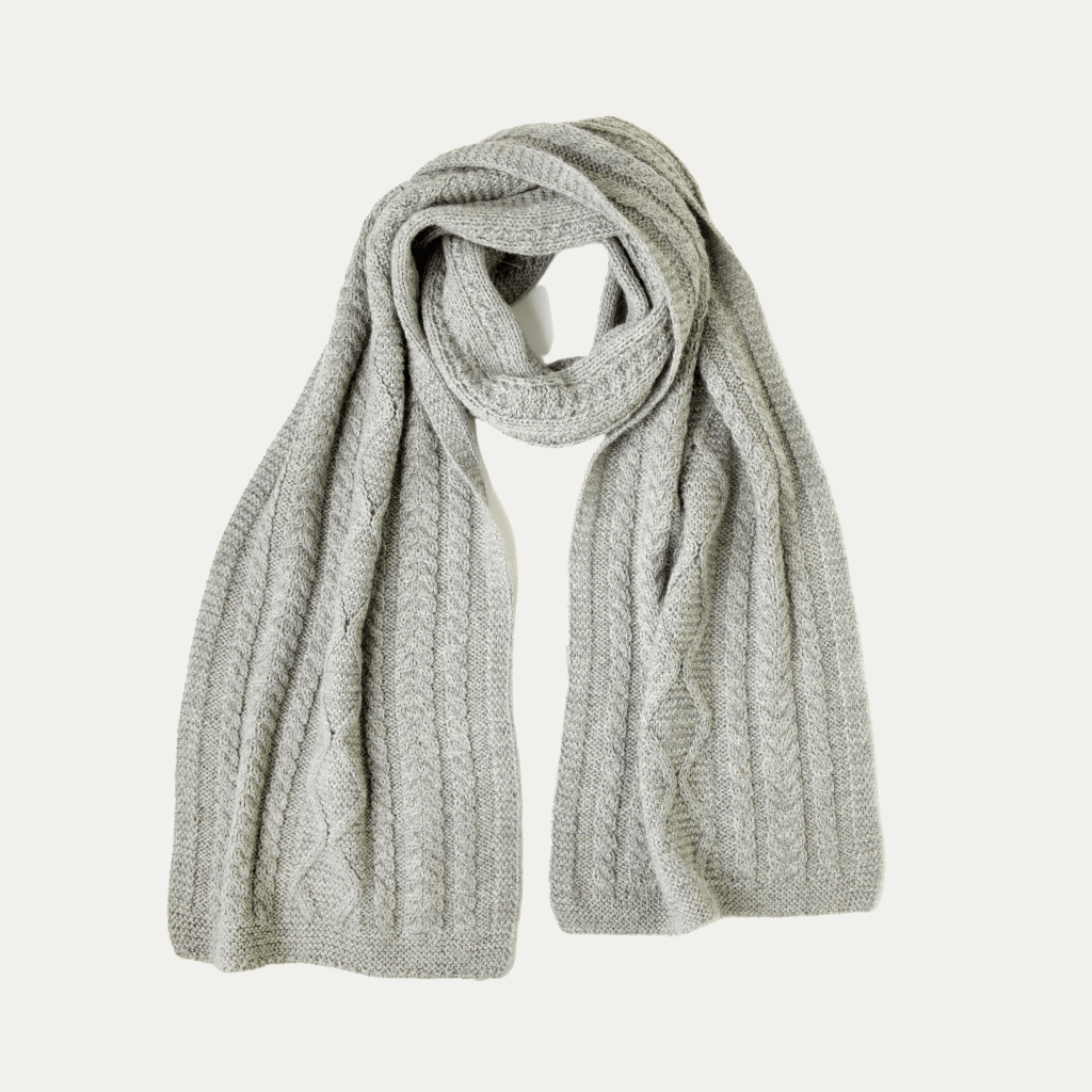 Howard Cable Scarf - Johanna Howard Home