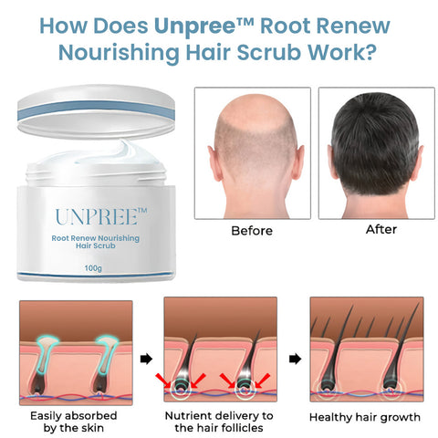 Unpree™ Root Renew Nourishing Hair Scrub