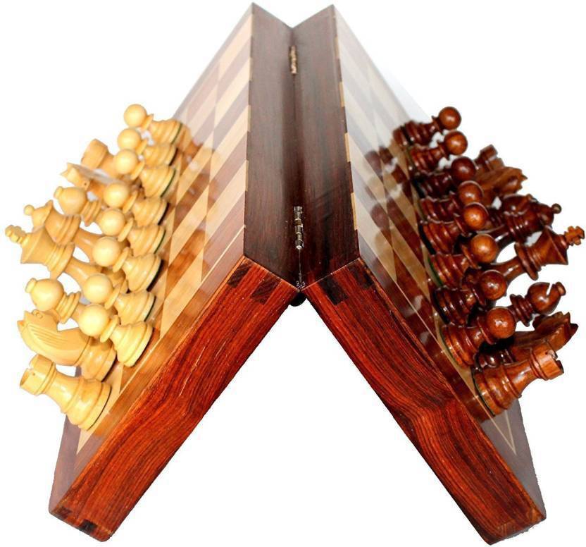 A magnetic chess board