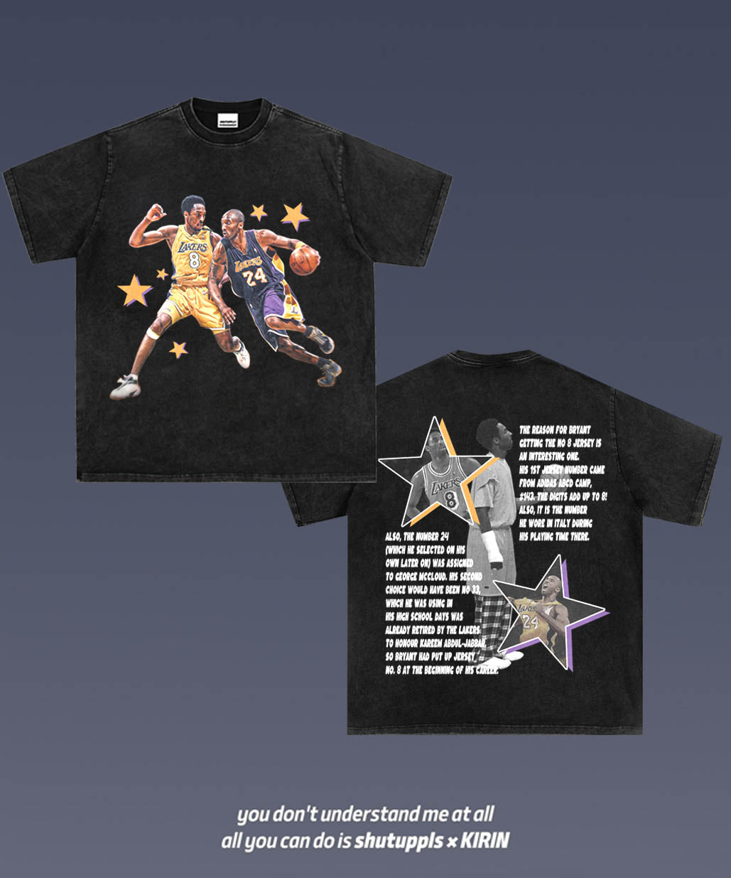 SHUTUPPLS KOBE 2.25 - double sides print