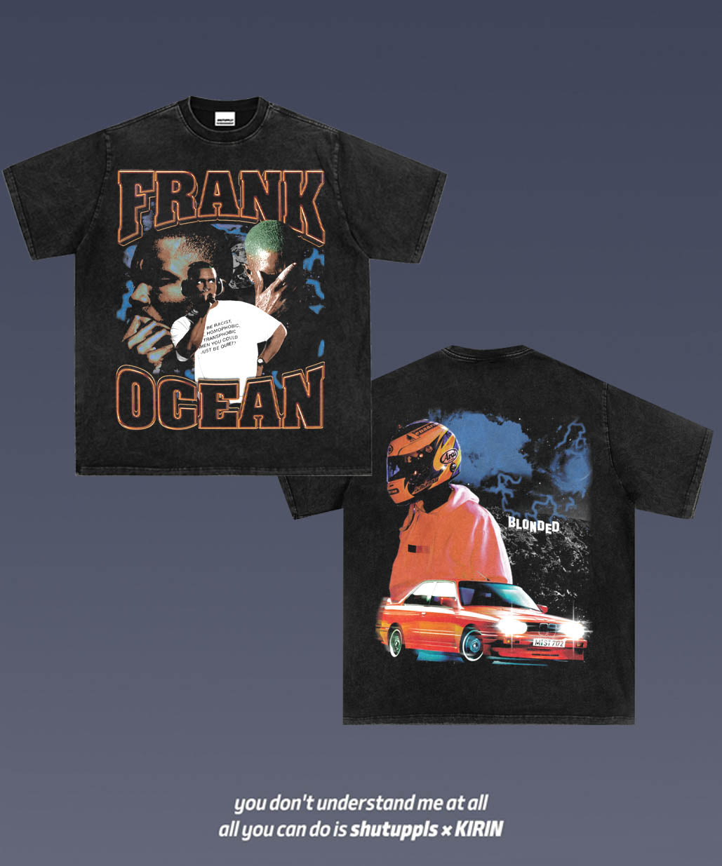 SHUTUPPLS FRANK OCEAN 1.11 - double sides print