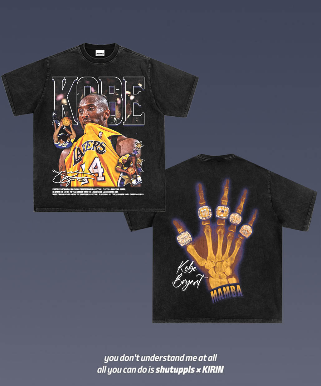 SHUTUPPLS KOBE 2.90 - double sides print