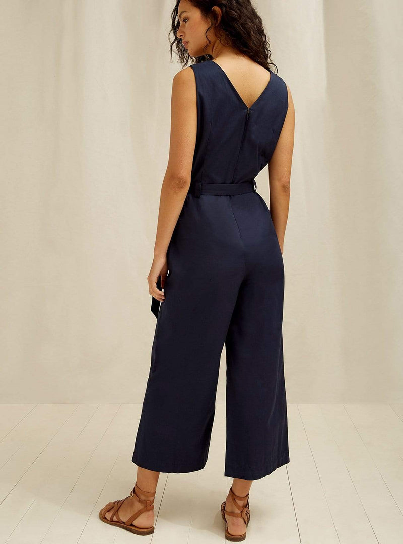 womens jumpsuit navy