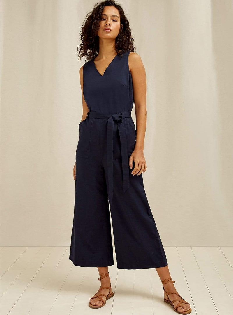 womens jumpsuit navy