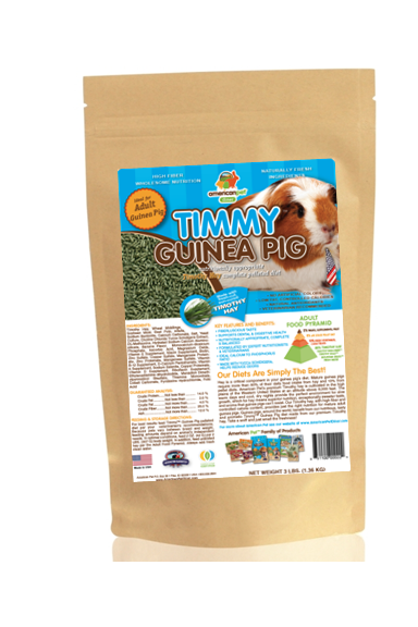 Oxbow Cavy Cuisine ADULT Guinea Pig Food (Timothy Based) 5 Pound Bag