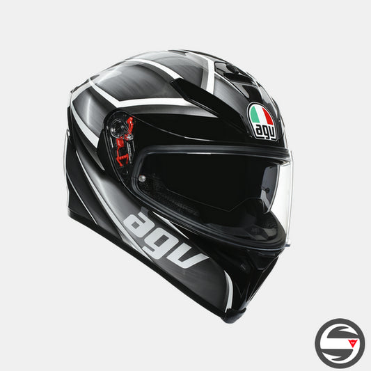 Casco Moto AGV Tourmodular Matt Black pronto per l'invio