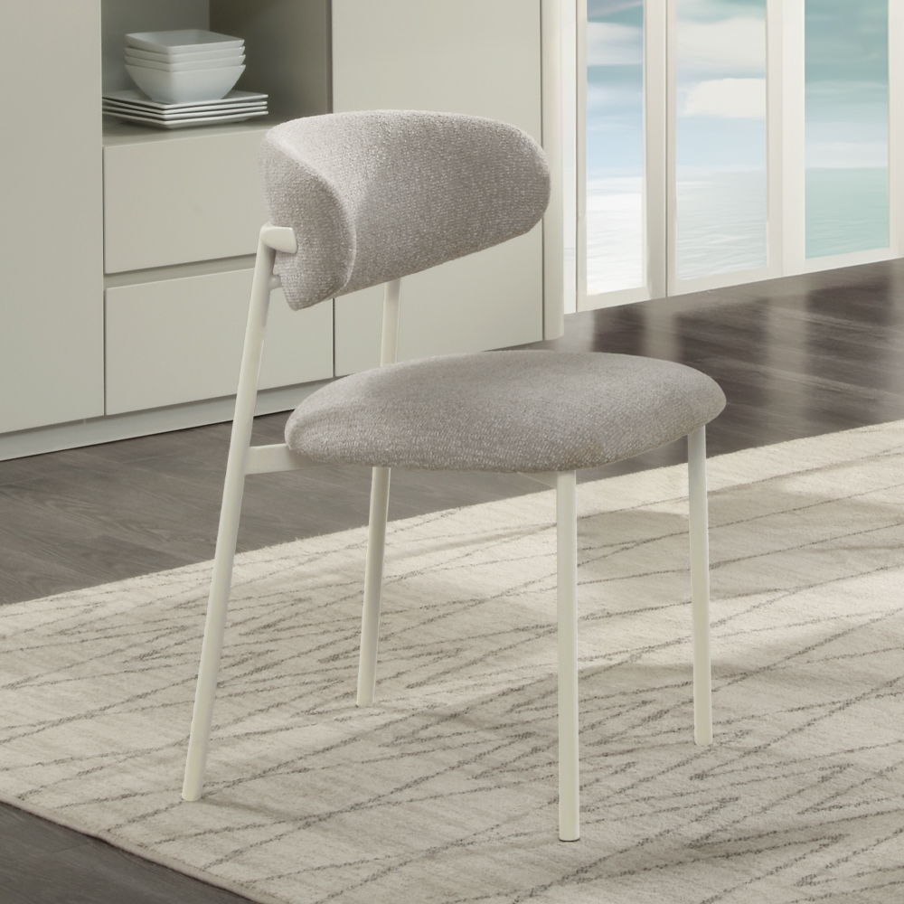 Ingram - Side Chair (Set of 2) - Light Gray Finish - 5th Avenue Furniture product image