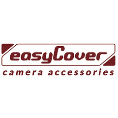 easycover logo slogan camera accessories in maroon colour
