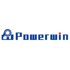 Powerwin Logo in Navy Blue