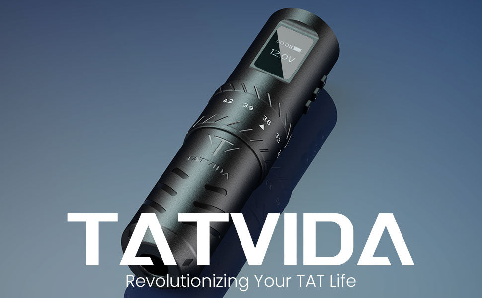 Revolutionizing Your TAT Life with TATVIDA Wireless Tattoo Machine