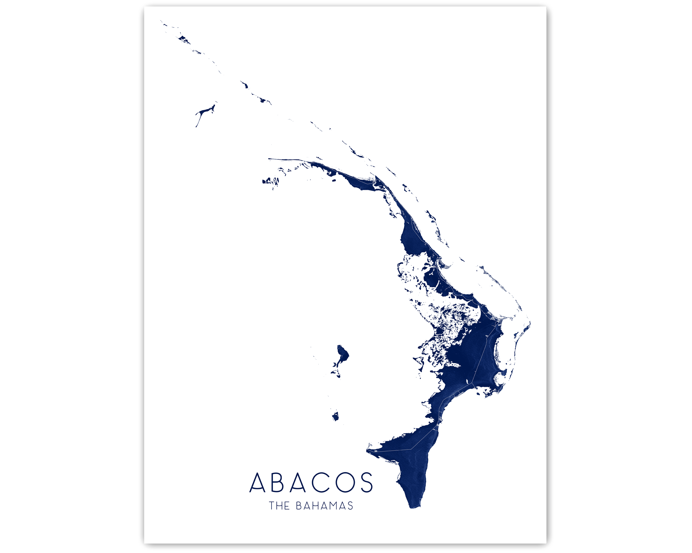 Abacos Bahamas Map Print MapsAsArt Lc CoverAZ 2625x2100 ?v=1603471800