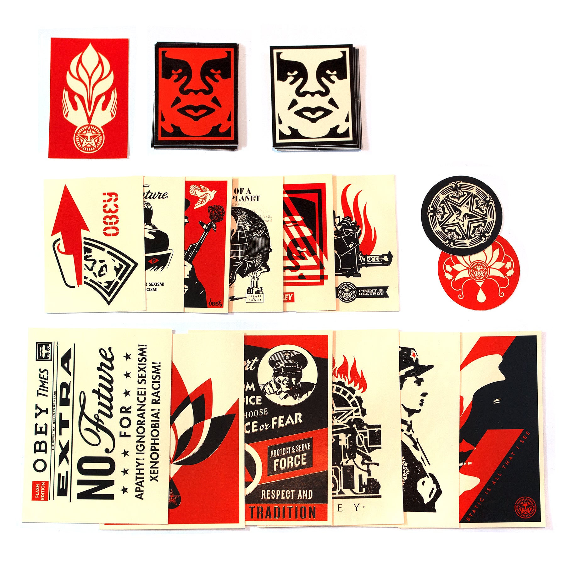 OBEY STICKER PACK 3