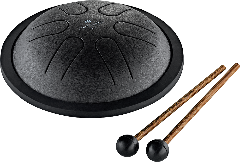 6" Tongue Drum, C Major, Black