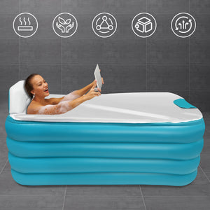 Inflatable Adult Bath Tub, Free-Standing Blow Up Bathtub - MD DC PRINT