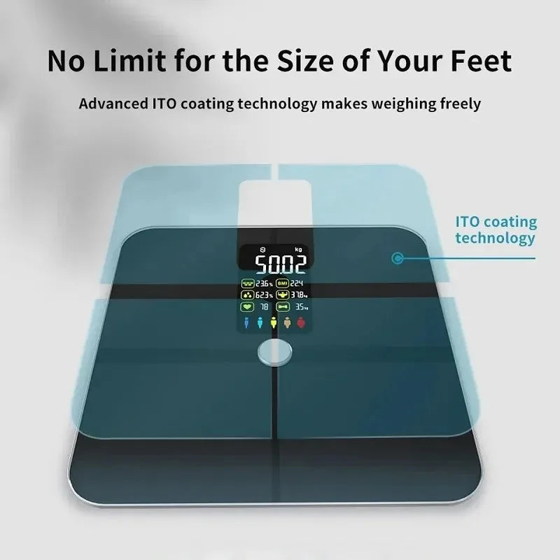 Smart Scale Smart Digital Body Weighing Scale Body Fat Scale