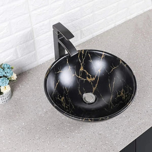 Bathroom Items Modern Round Bowl Above Counter Bathroom Sink - MD DC PRINT