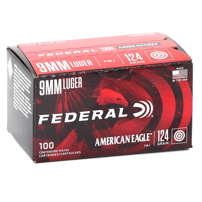 Federal American Eagle FMJ Ammo