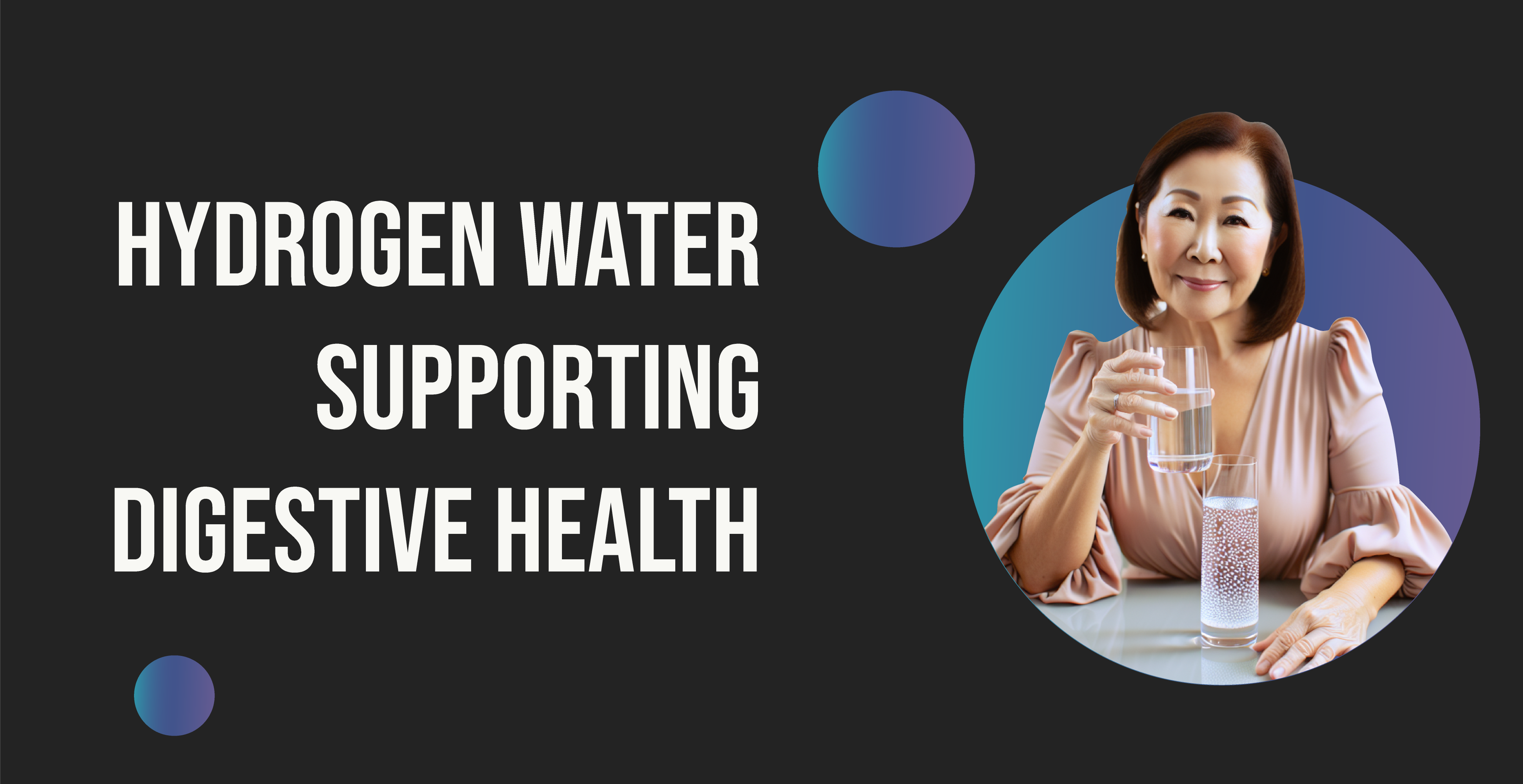 hydrogen water supporting digestive health