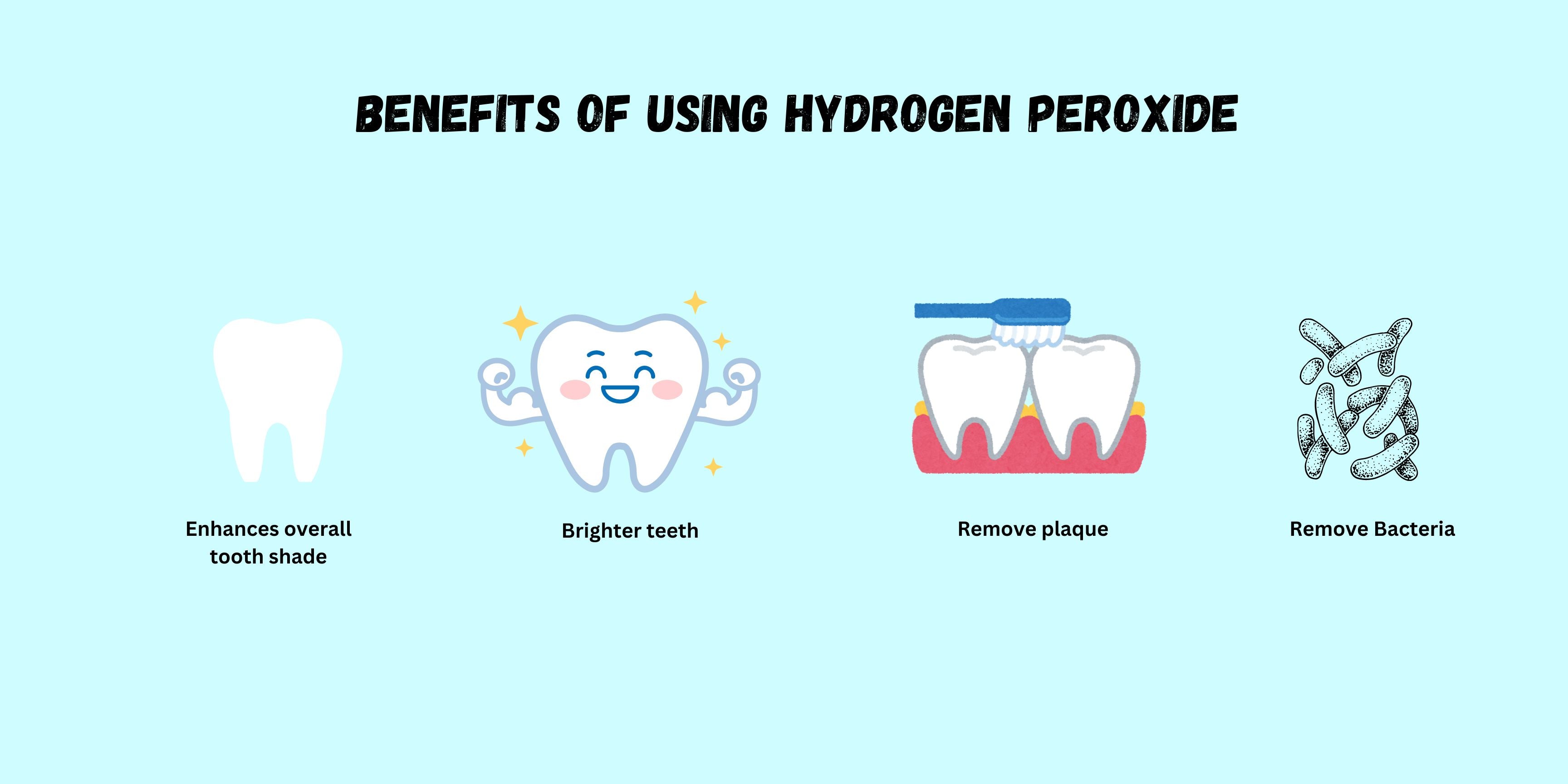 Benefits of using hydrogen peroxide