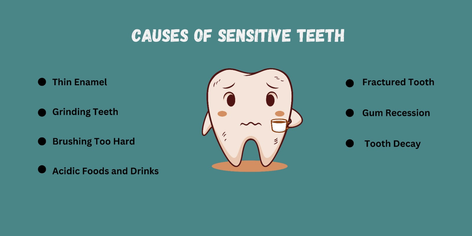 Causes of Sensitive Teeth