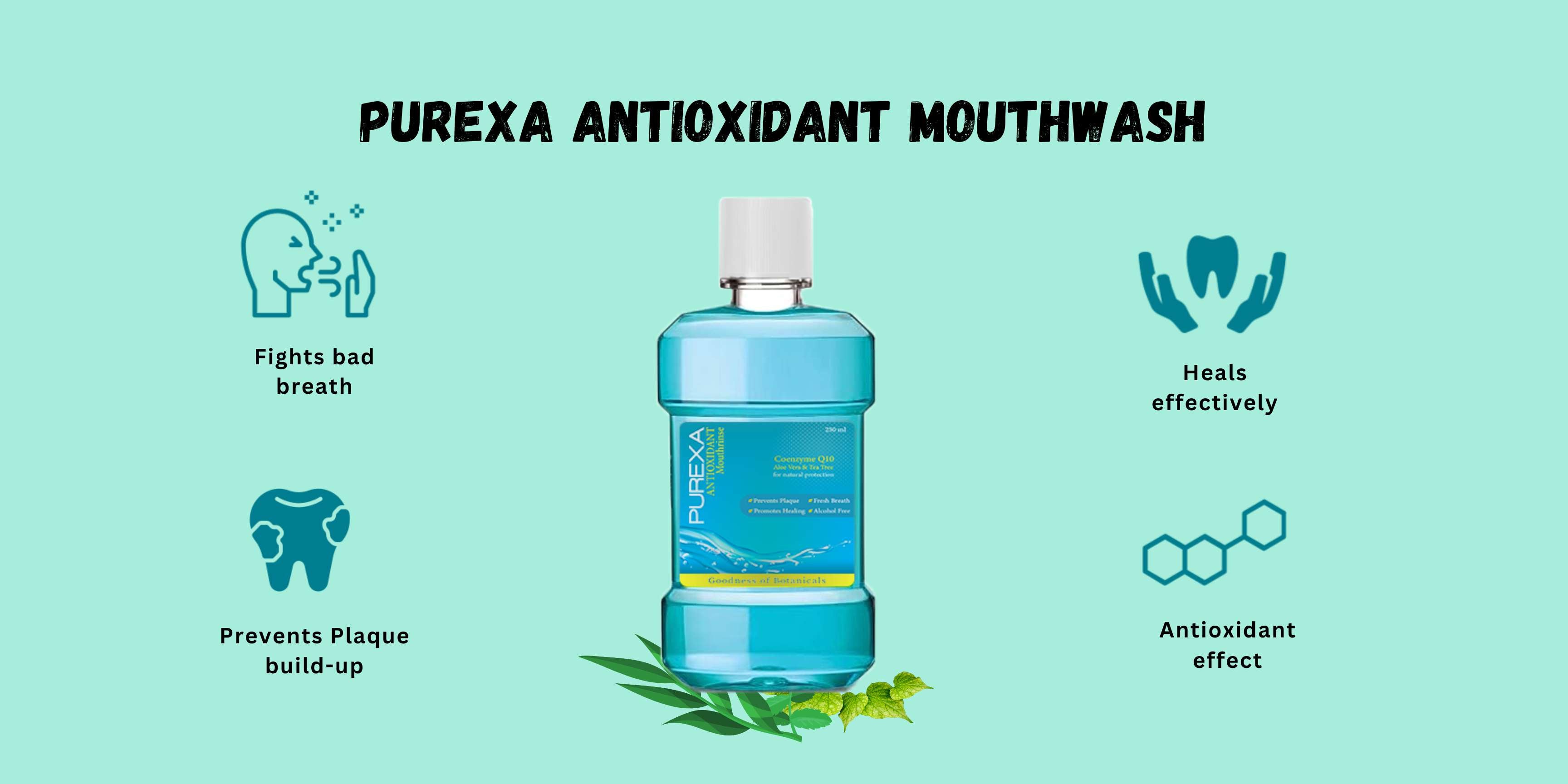 PUREXA Antibacterial mouthwash