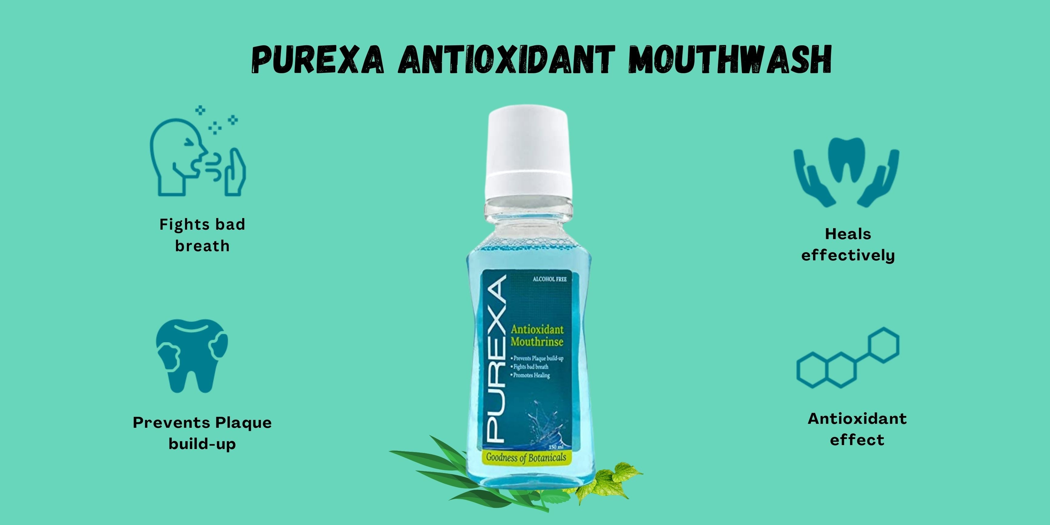 Purexa aloe vera mouthwash
