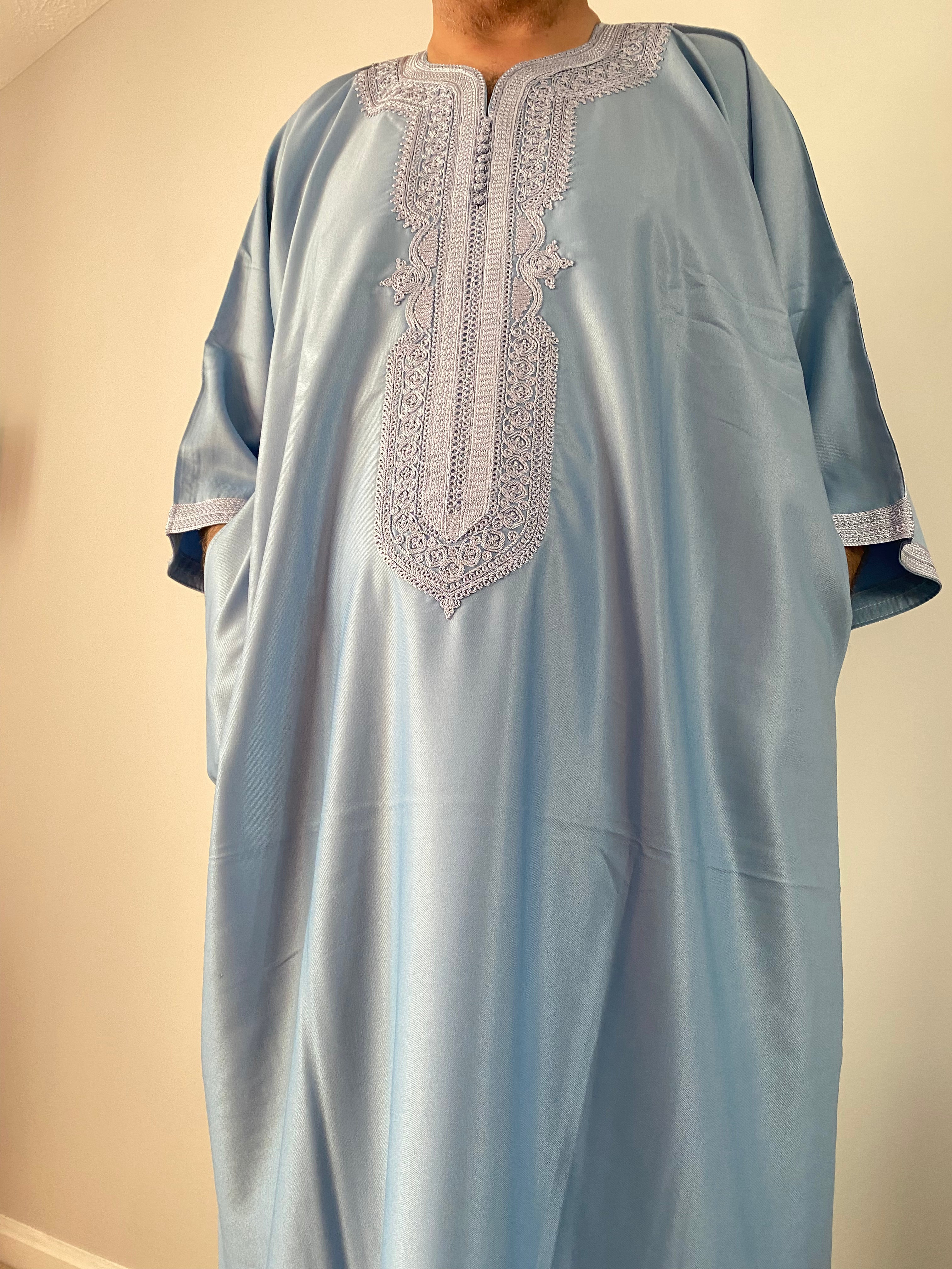 Baby Blue | Luxury Gandoura