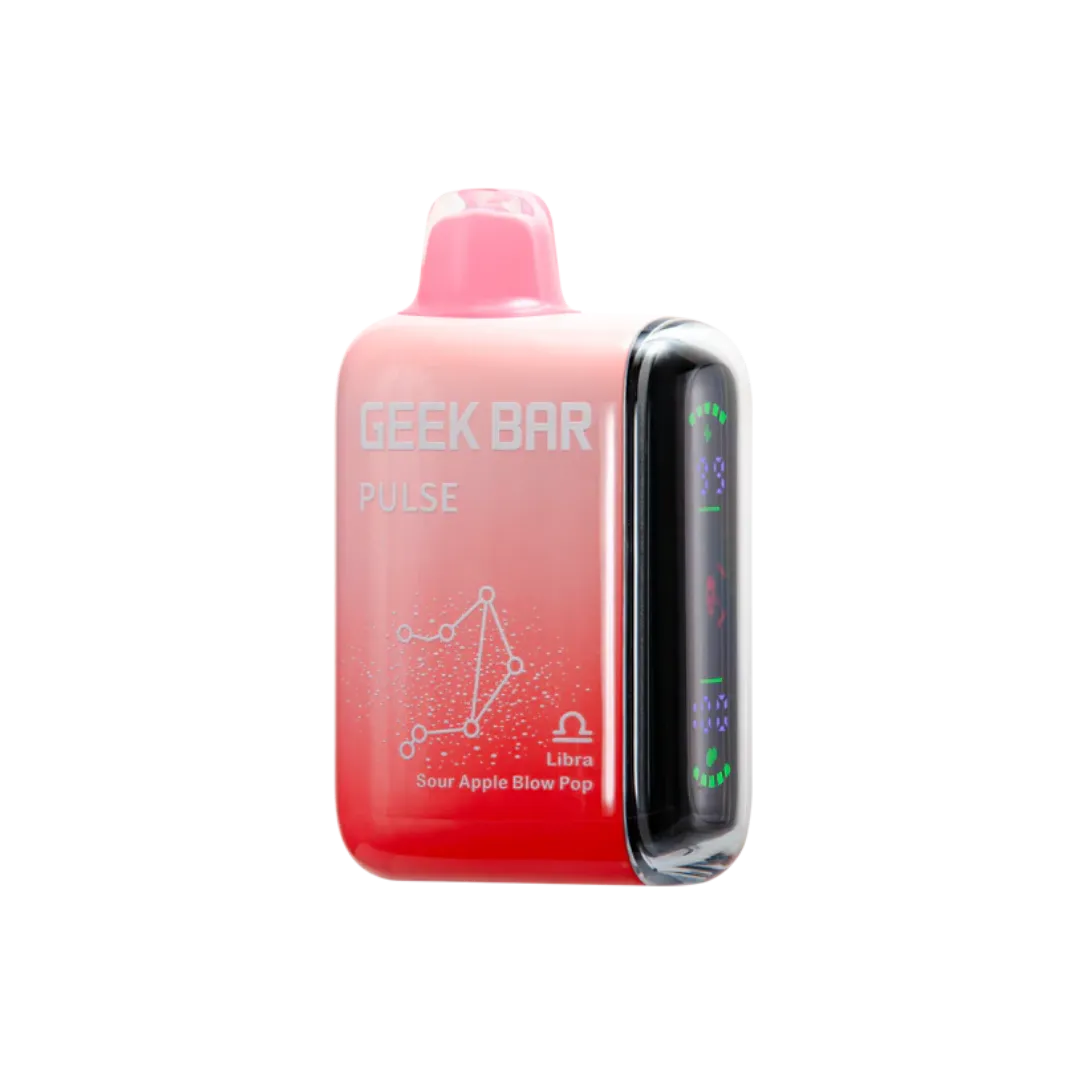 Sour Apple Blow Pop Geek Bar Pulse
