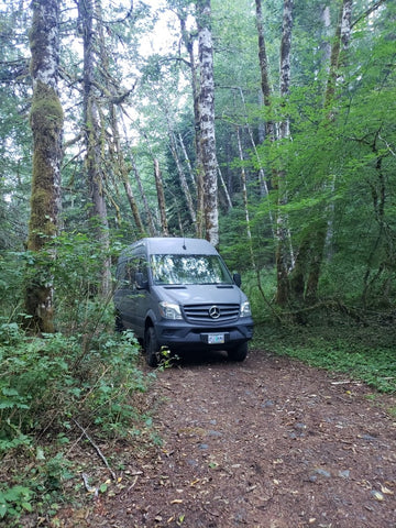 Sprinter 4wd in the Tillamook Forest - Oregon 2023