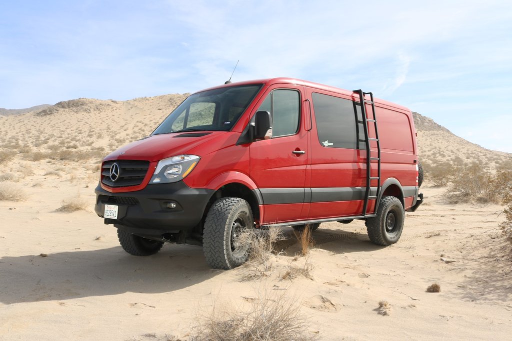 lifted 4x4 sprinter van