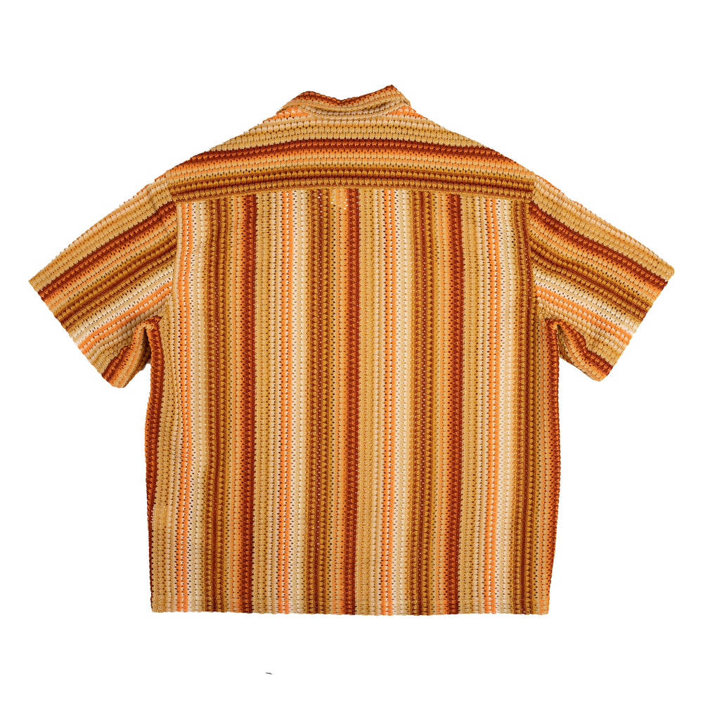 CMMN SWDN Ture Wave Shirt In Brown | CNTRBND