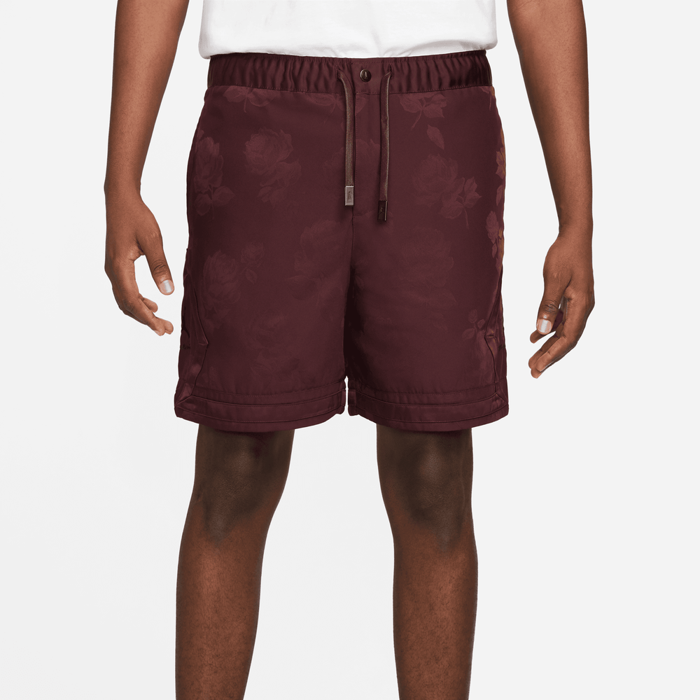 burgundy jordan shorts