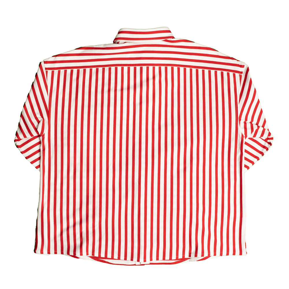 MARNI Stripe Shirt In Red/White