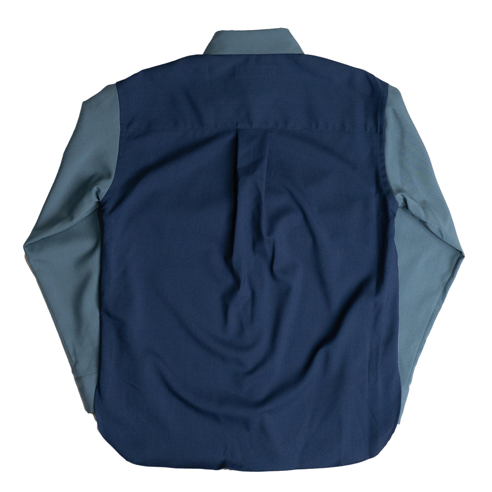 MARNI Colorblock Shirt In Blue