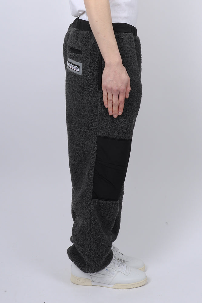 Aries Paisley Fleece Track Pants In Black | CNTRBND