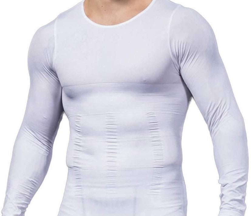 Men's Body Shaper Slimming Compression T-Shirt – OmniBrace