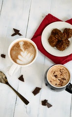 Make a healthy mocha at home with just a few ingredients and enjoy your chocolate fix all year long with no guilt! Vegan, paleo, dairy free and easy to make!