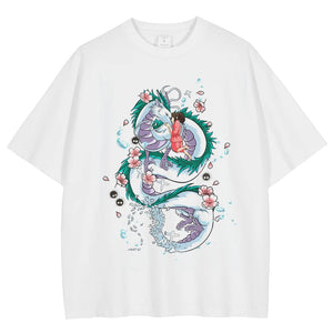 Spirited Away Graphic Tee - Saikyo Wear - Spirited Away Clothes