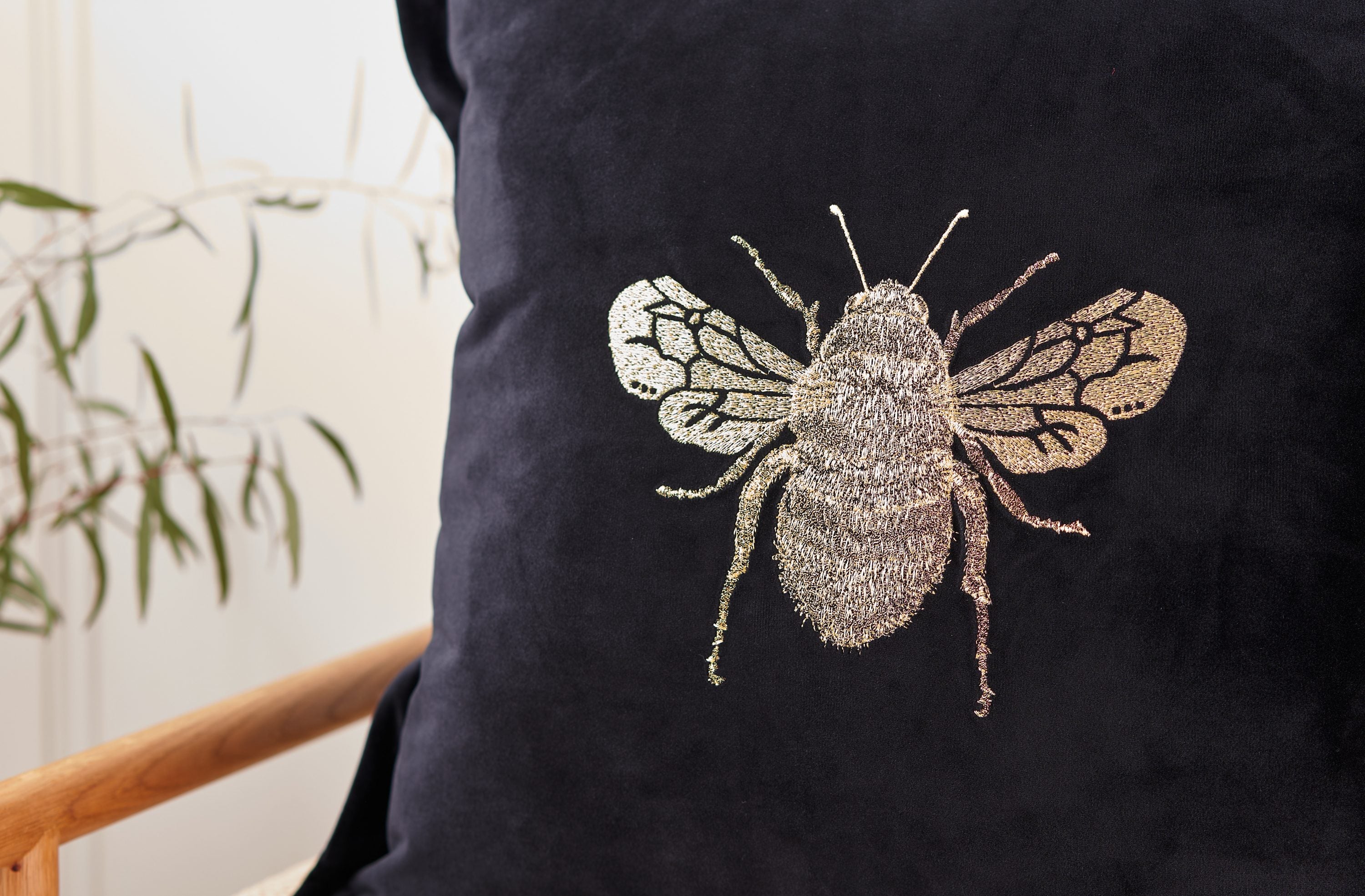 Honey Bee Decorative Cushion Carousel Item 1