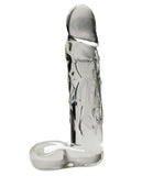 Blown Large Realistic Glass Dildo