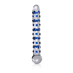 Icicles No. 50 Blissfully Bumpy Smooth Glass Dildo