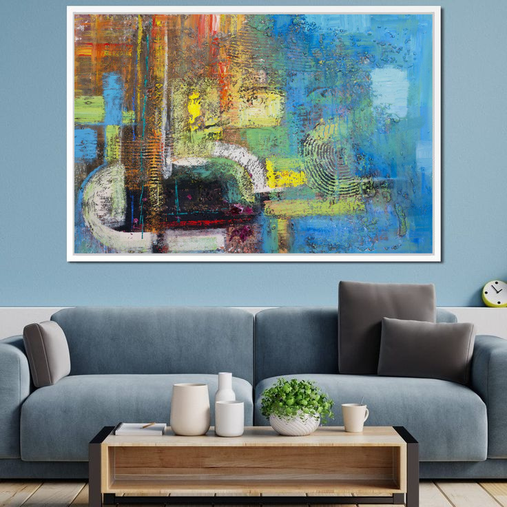 Abstract Art For Living Room