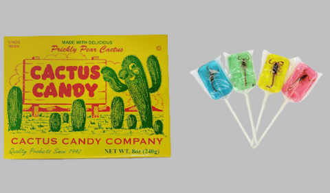 Cactus and Scorpion Candies